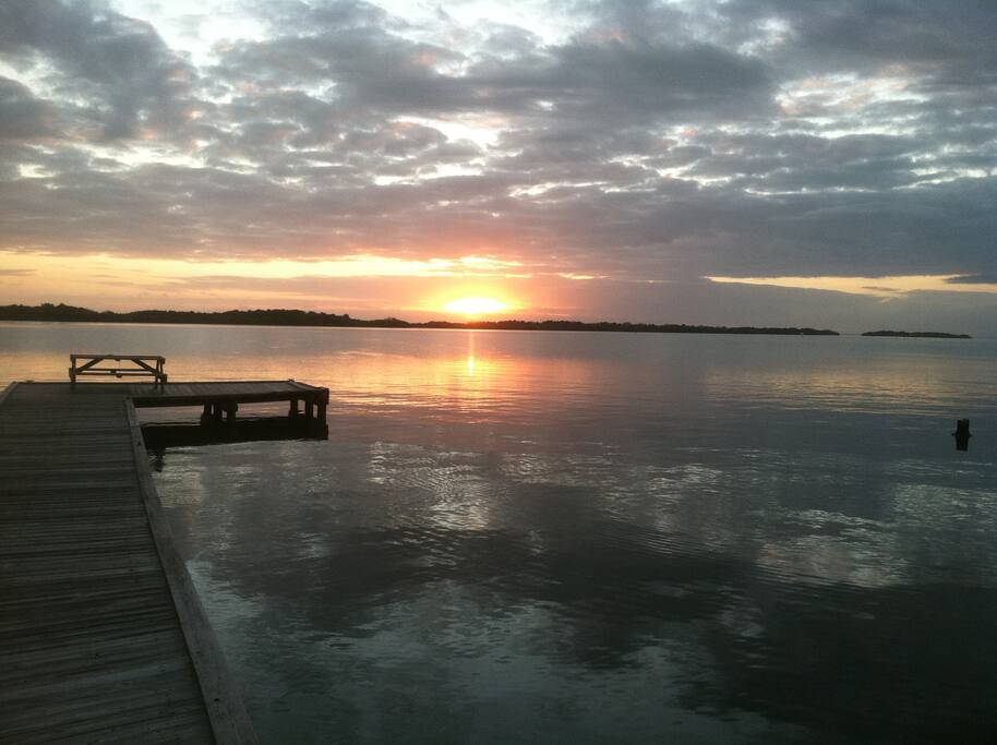 Wake up to stunning sunrises right outside your front door.