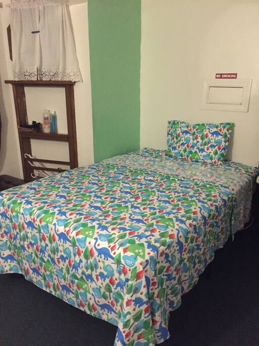 Brand new double bed in Sep2017