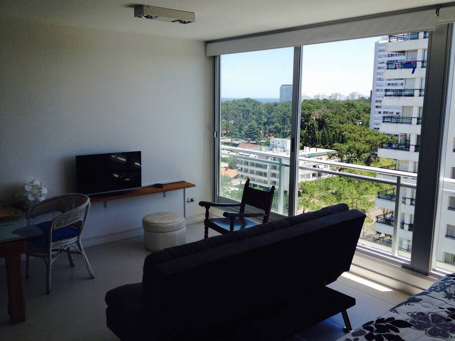 Vista al mar, TV plasma con cable