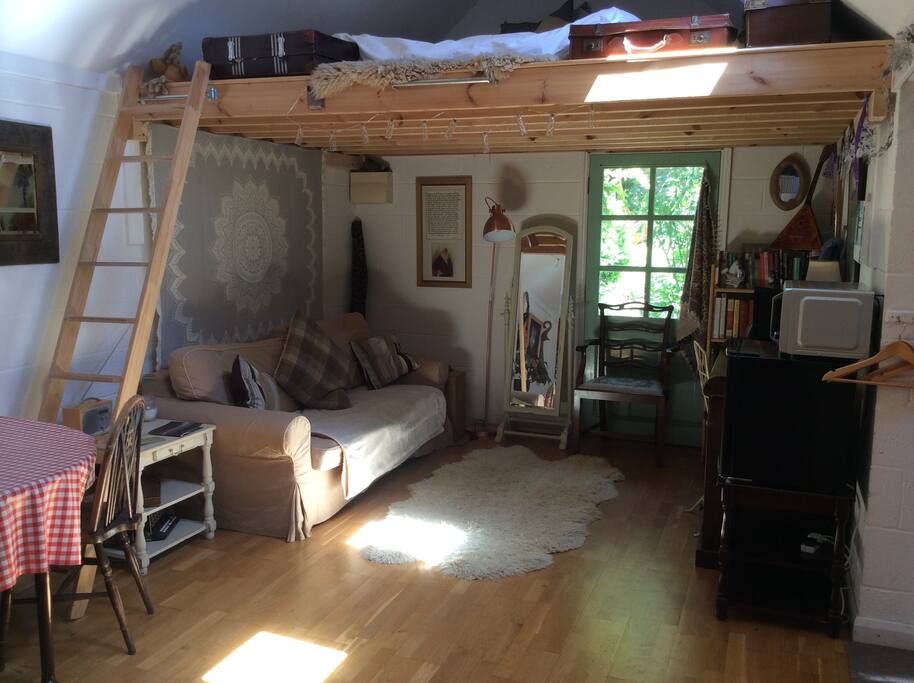 The living area
