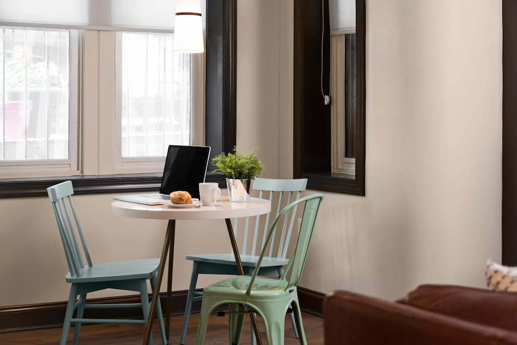 breakfast table