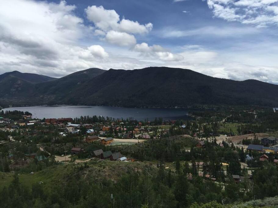 Gorgeous views from the front deck!