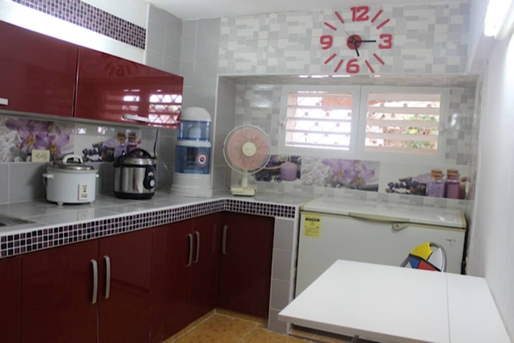 Cocina para el servicio de habitaciones
