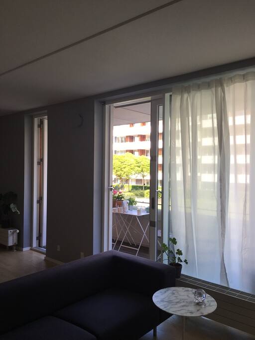 The balcony