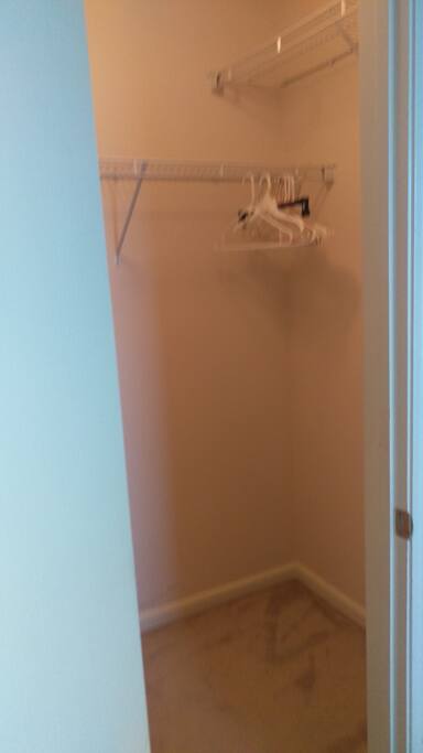 Closet on the right