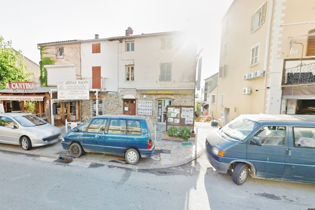 Vue immeuble d'entré