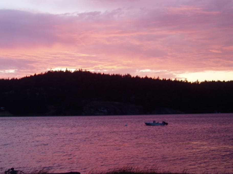 Beautiful sunsets.
