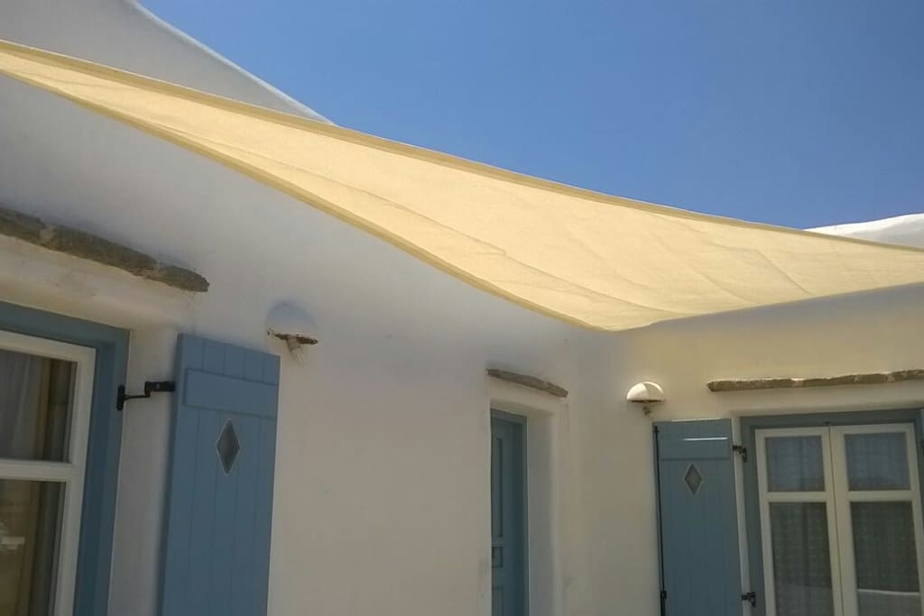 Βεράντα του πάνω ορόφου
