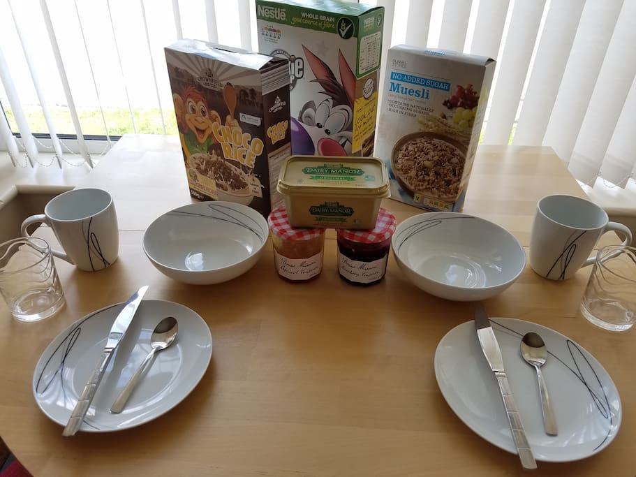 Breakfast options