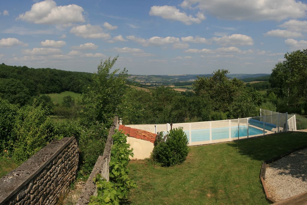 The view from the terrace