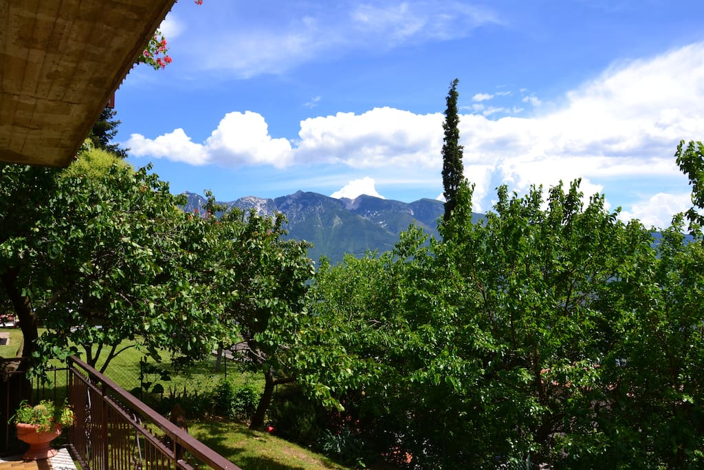 Panorama dal balcone