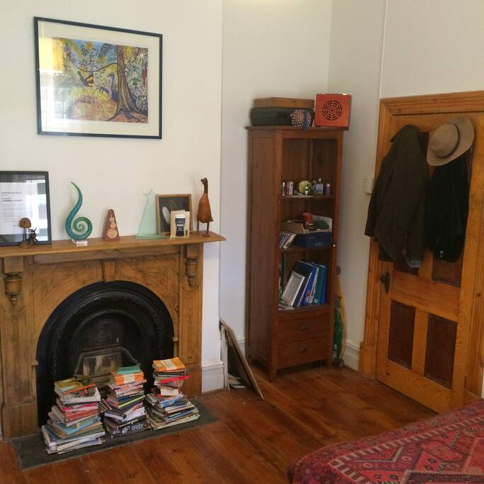 Bed/Desk/ Wooden Cupboards and Open Wardrobe included.