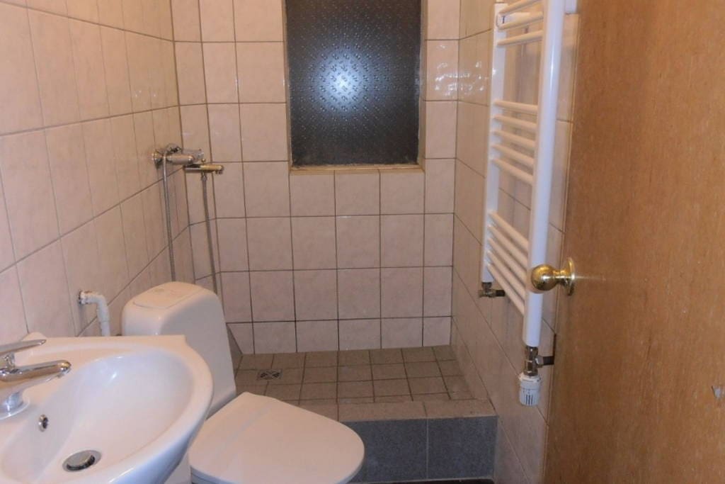 recently renovated bathroom