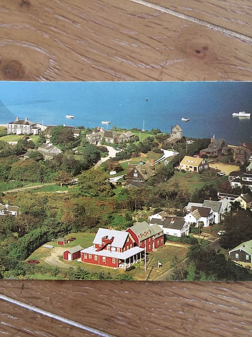 Aerial View of the Surfside Inn, Chatham