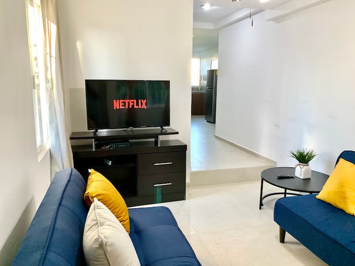 Depto Privado Cerca De Quinta Av. Y Mamitas - Playa del Carmen