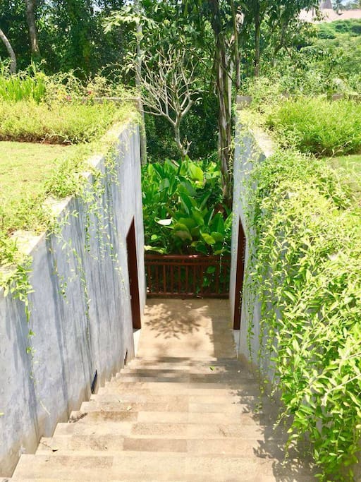 Private entrance