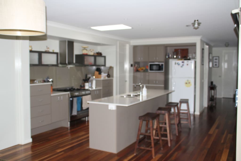 Kitchen. Oven,stove, microwave and fridge all available for use by guests.