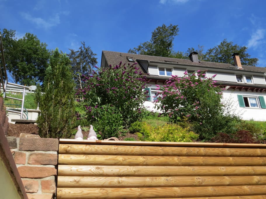 Blick von der Terasse