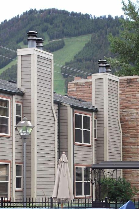 The Town Center is right in the heart of Jackson, at the foot of Snow King Mountain.