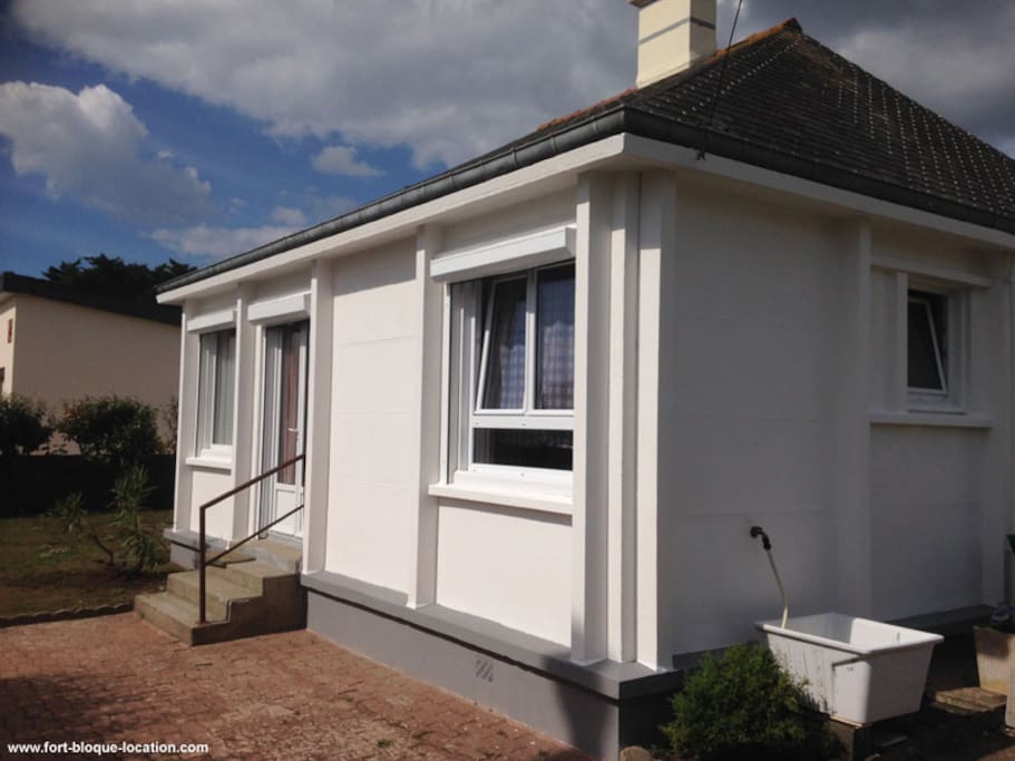 La maison côté Sud-Est.