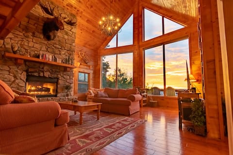 Rated Best Log Home by Washingtonian Magazine!