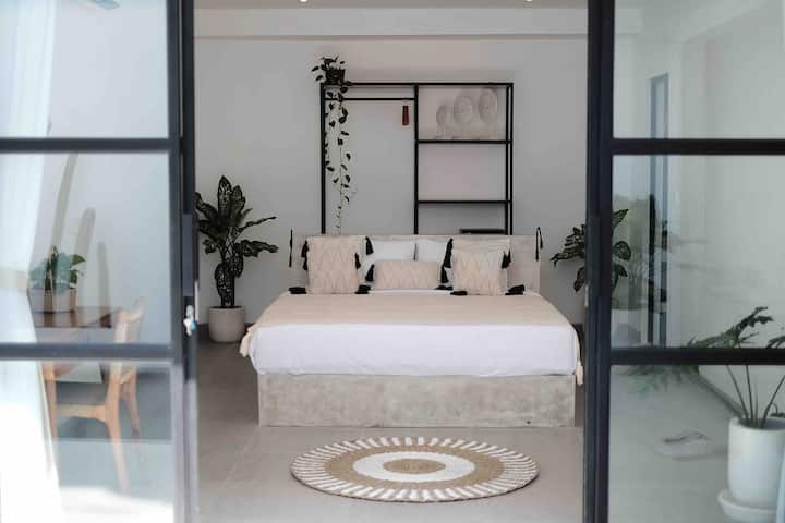 1 Br Minimalist,3 Mins To Beach, Sya - Canggu