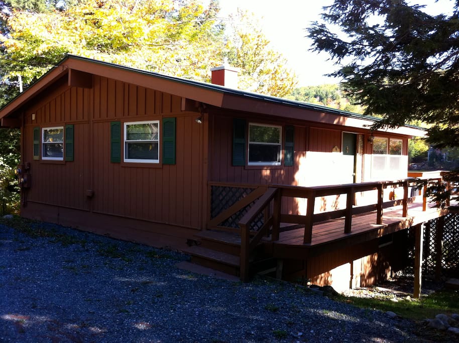 Plenty of parking. We are 10 mins from Mt. Sunapee Ski Resort and Adventure Park.