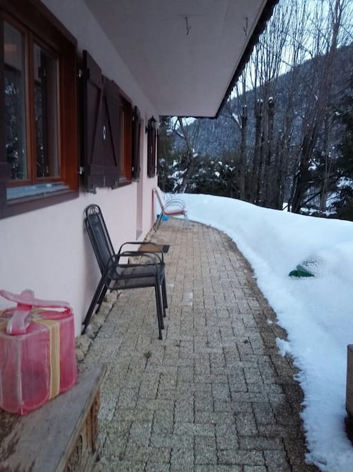La terrasse plein sud