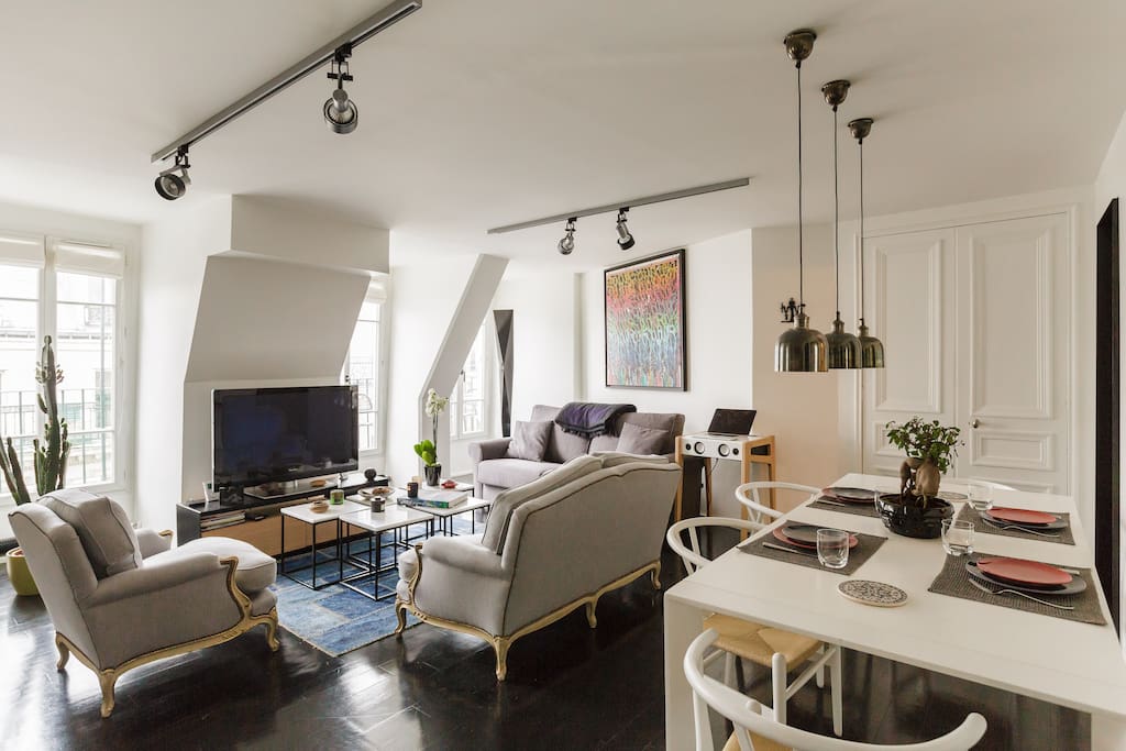 Pièce à vivre - salon/salle à manger
