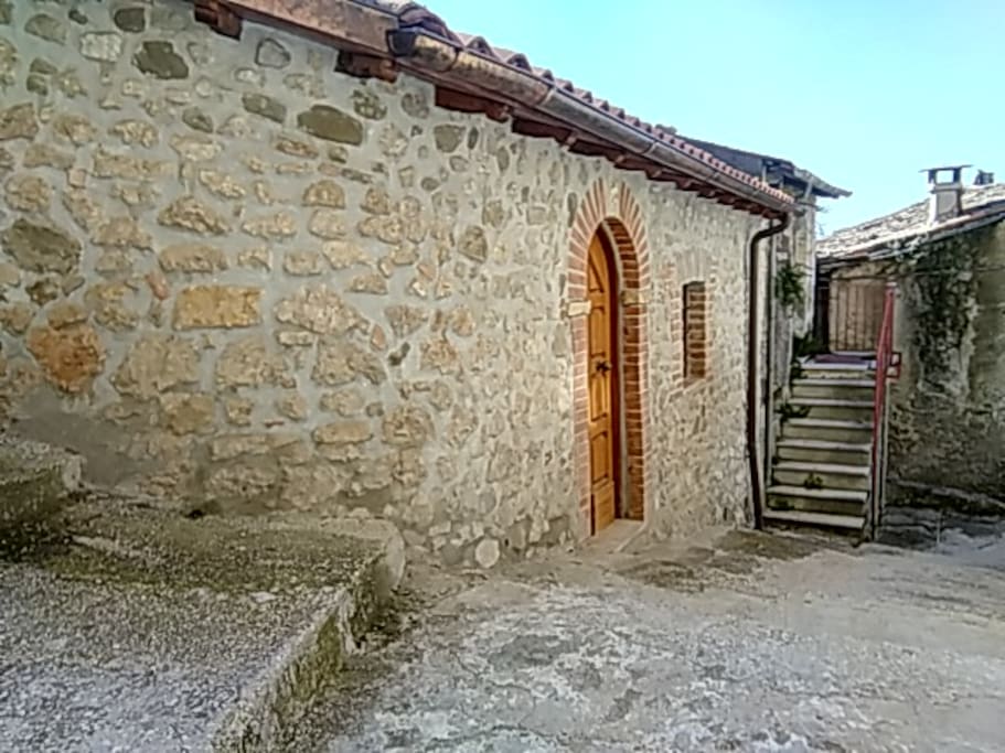 Entrata alla casetta indipendente