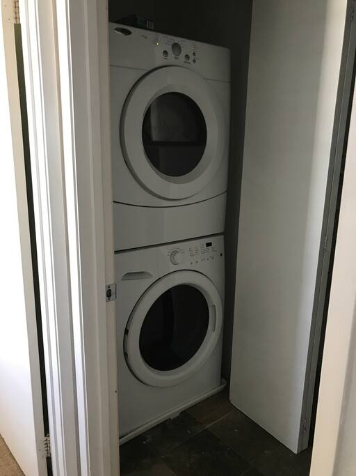 Washer and drier for use