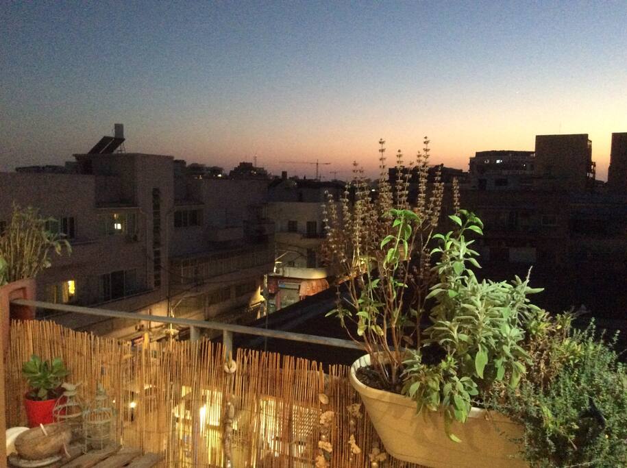nice balcony with a view