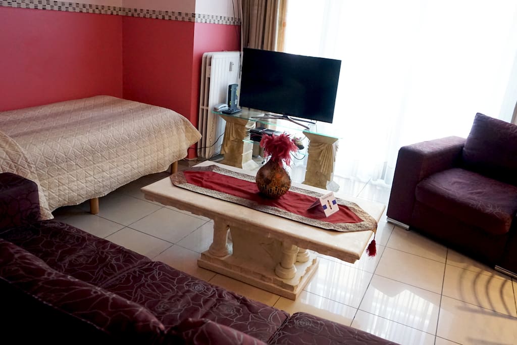 Chambre ouverte - Open bedroom