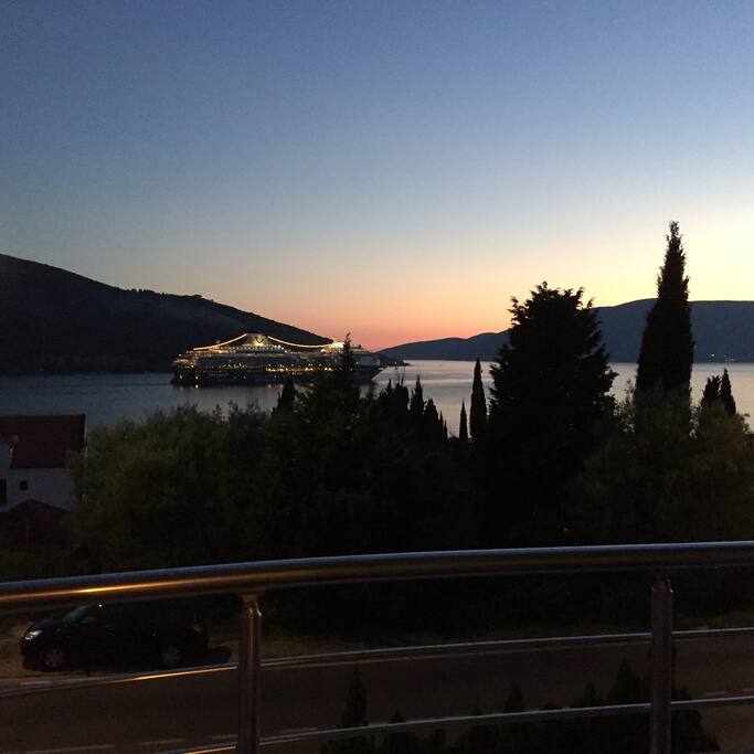 View from balcony