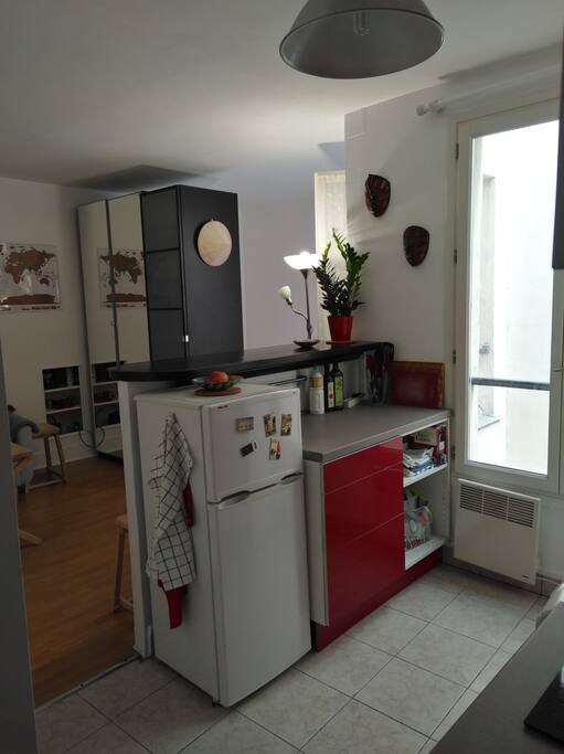 Fully equipped kitchen