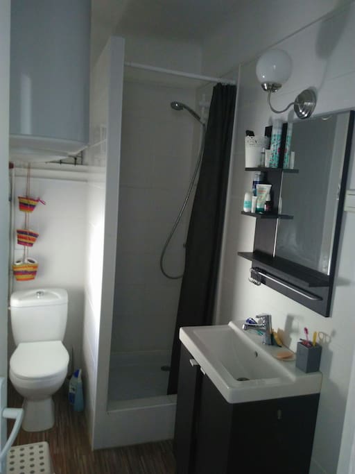 salle de bain et wc
