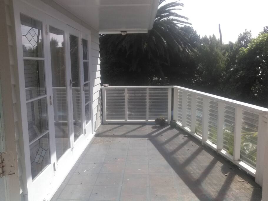 Balcony...