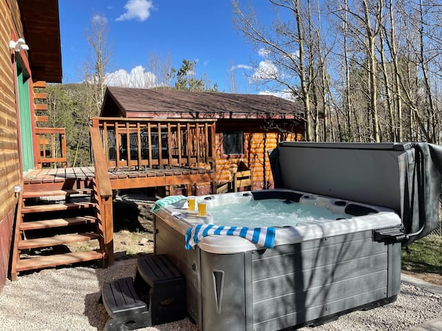 Cozy Mountain Cabin W/ Hot Tub Breathtaking Views