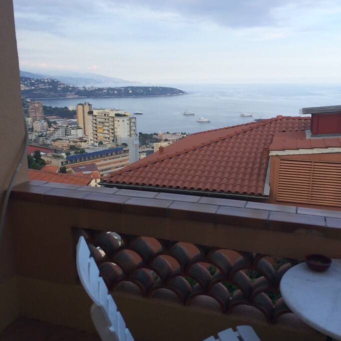 Terrasse vue mer