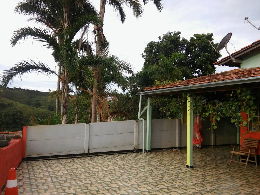 Área para churrasco