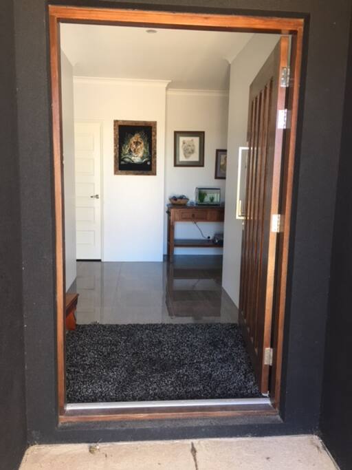 A warm welcome will greet you at the door