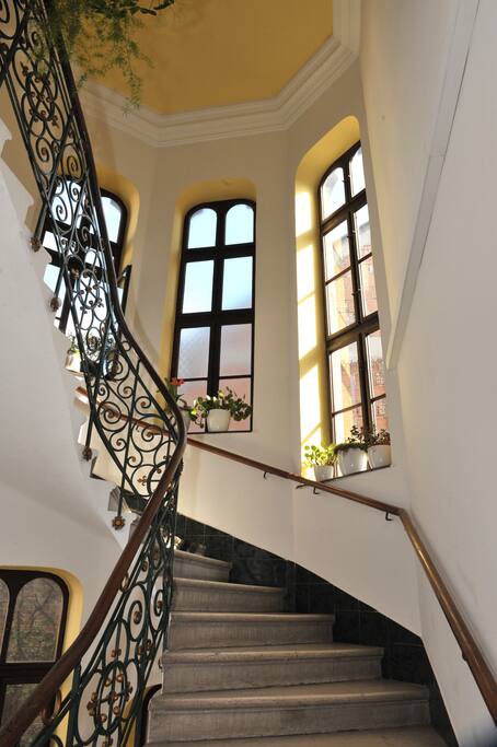 Hall of the building
