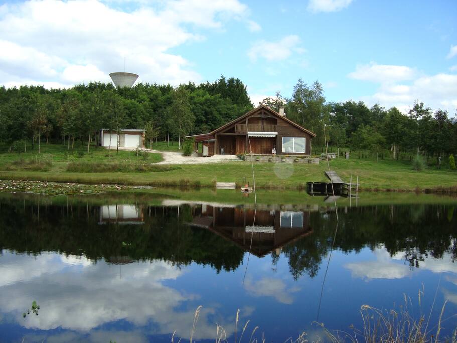 über den See