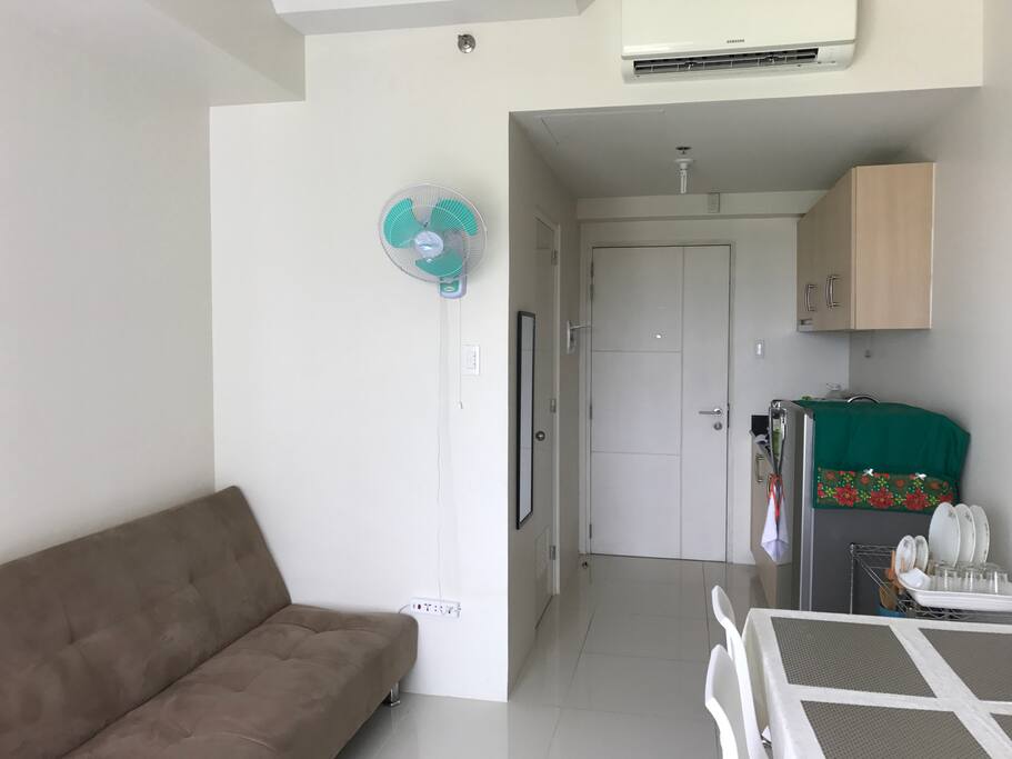 Air conditioner and sofa bed