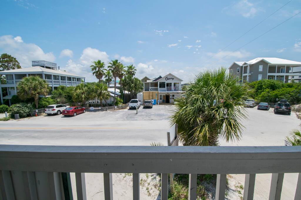Downtown Grayton Beach, Red Bar and Chiringo restaurant.