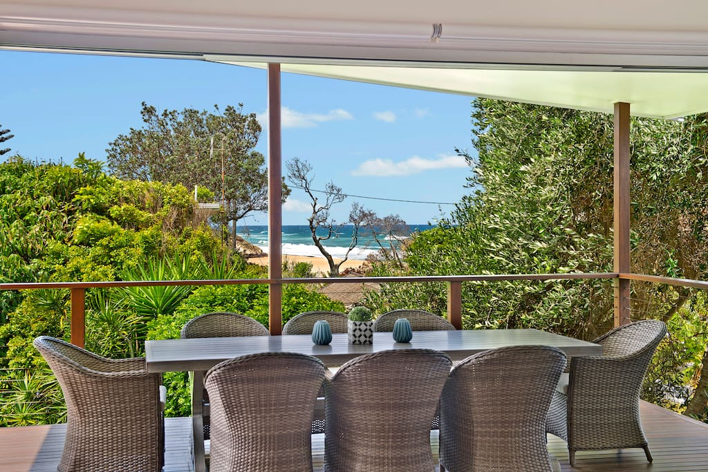 Enjoy the views off the deck
