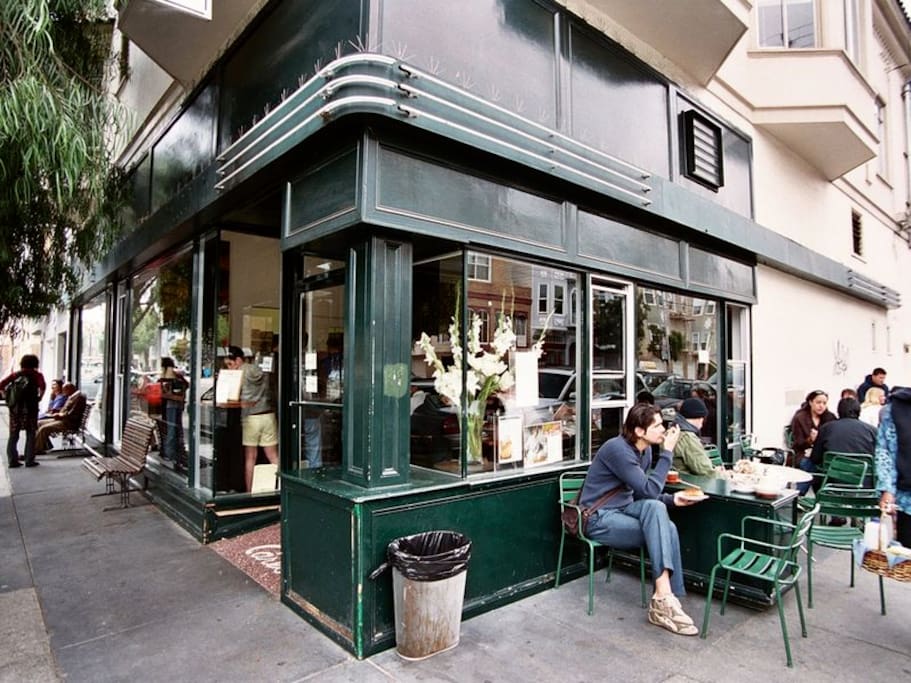 On the same street as Tartine bakery.