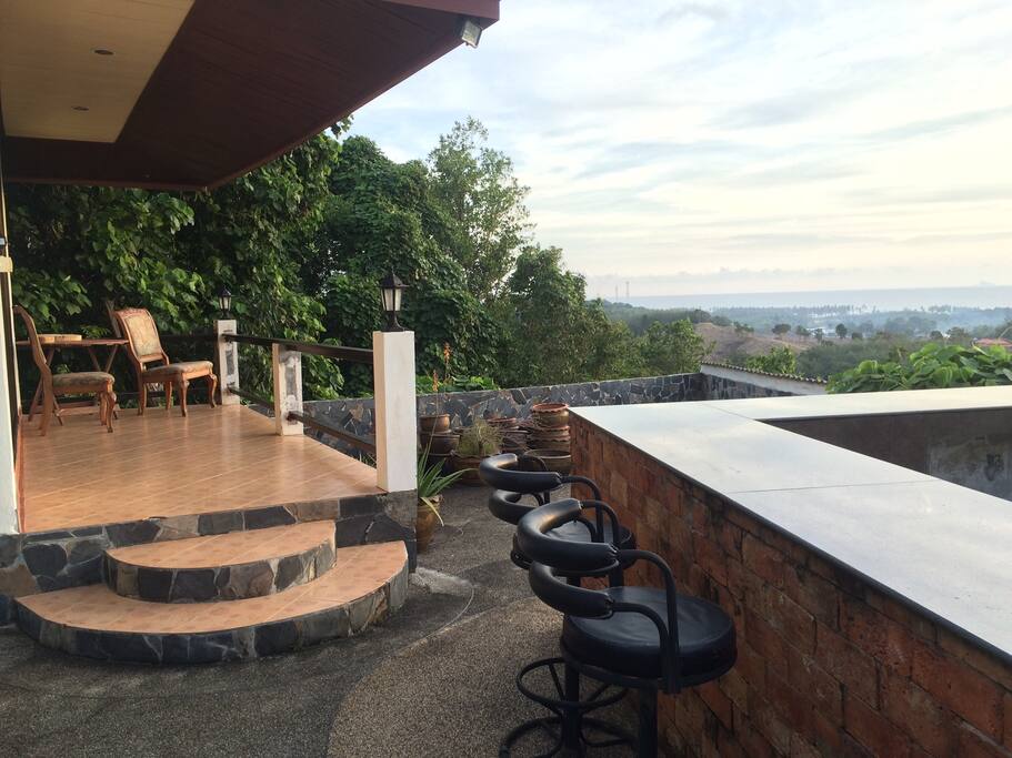 enjoy the view from your deck or BBQ island