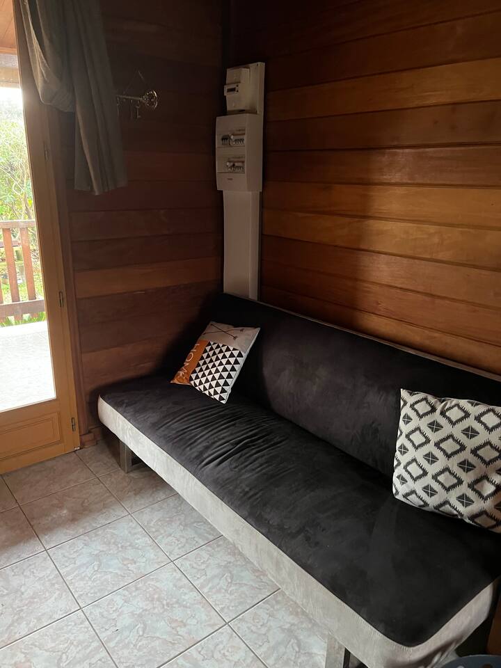 Chalet Bois Brésilien Grapia N°2 - Korsika