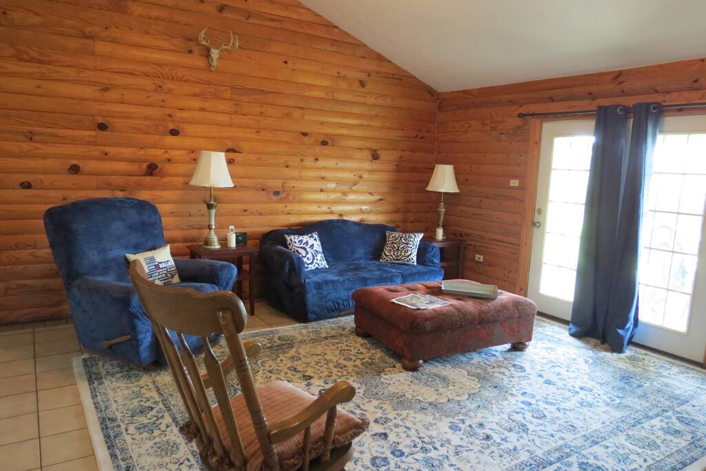 Living room out to patio
